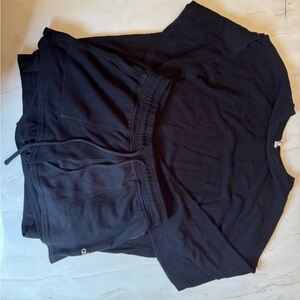 Alo Black Lounge Set